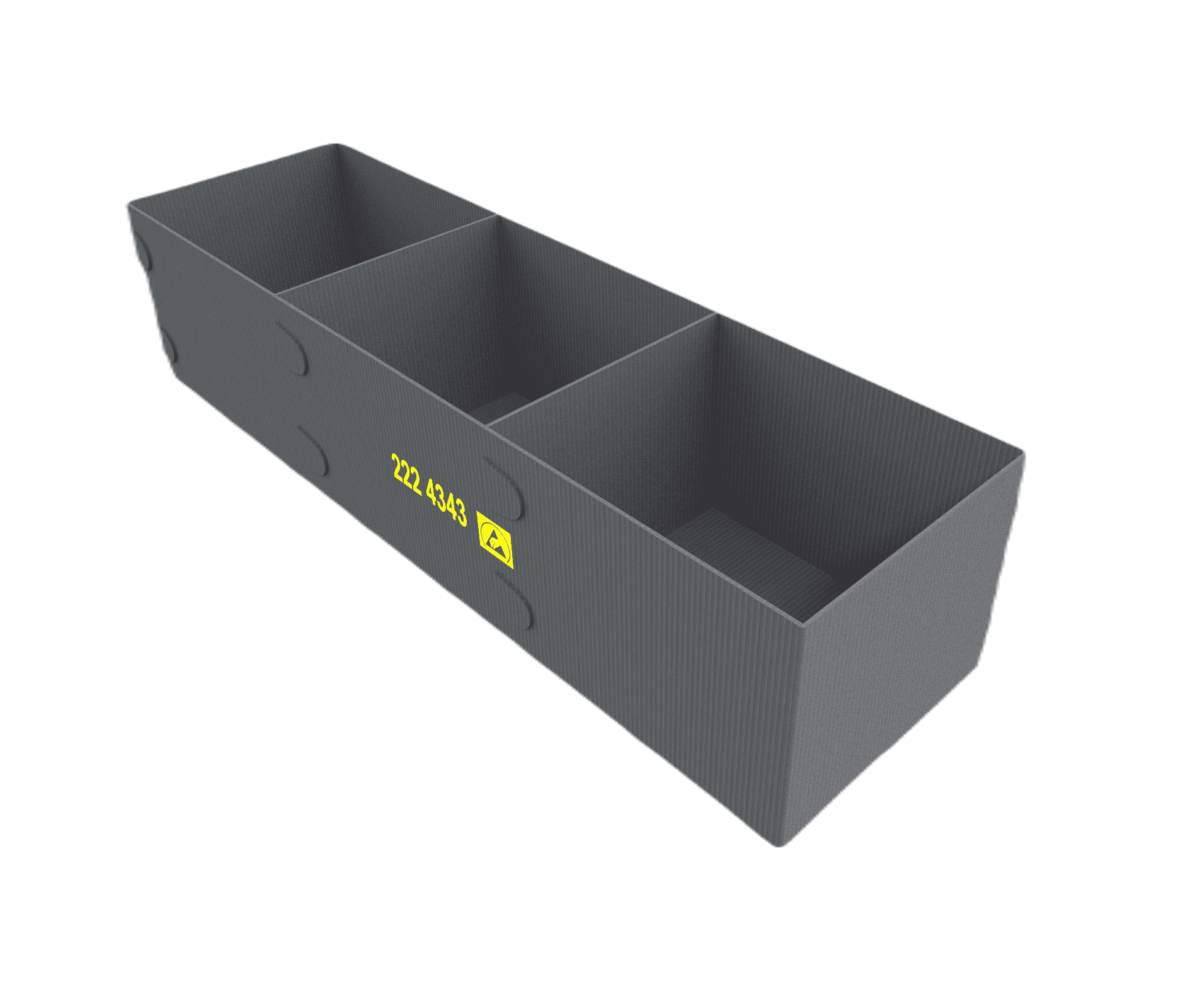 Opakowania esd wielokrotnego użytku