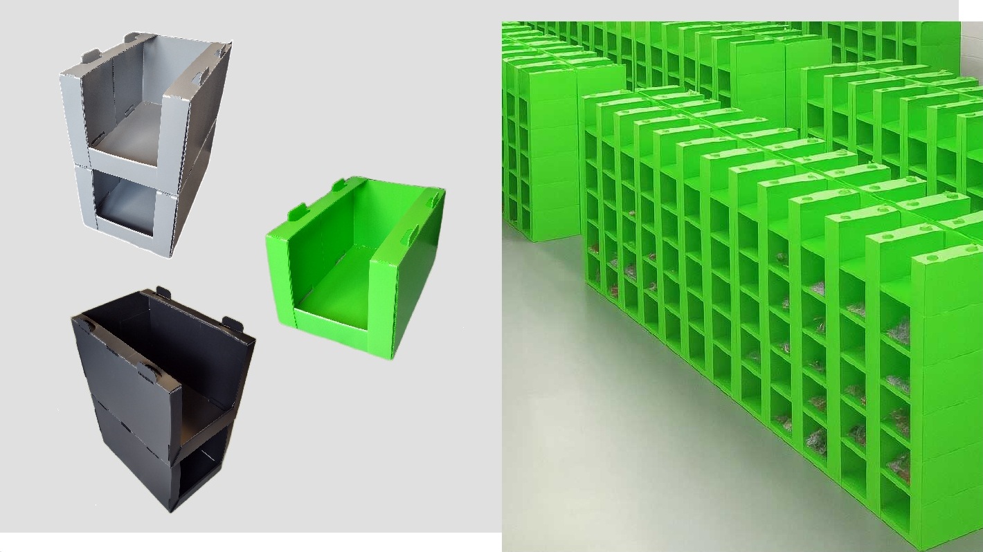 tvarové obaly, kompletční přepravky